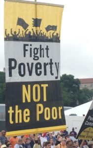 Fight Poverty not the poor