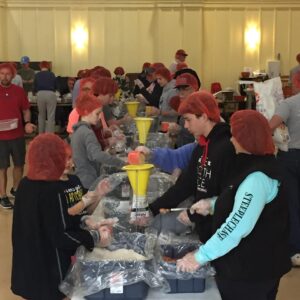 Outreach - packing for feed the hungry