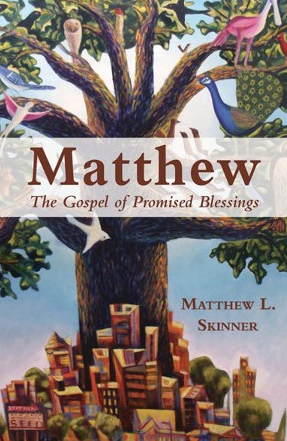 Book cover of Matthew: The Gospel of Promised Blessing by Matthew L. Skinner, used for a Sunday school Bible study.